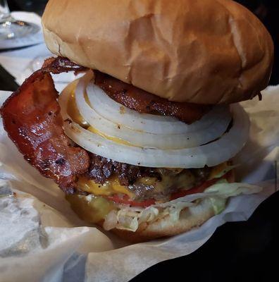 Old fashioned smash burger.