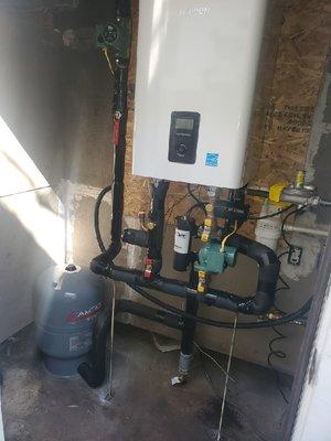 Job complete - another satisfied customer with a 96% efficiency boiler, eligible for the Inflation Reduction Act tax credit