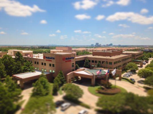 Aerial pictures of Medical City Las Colinas