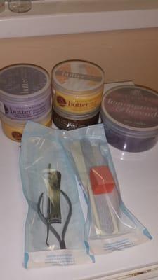 Milk & Honey Pedicure-Mani Lavender Pedicure -Mani New Sterilization Pouches Used For Each Client