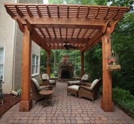 custom built gazebo