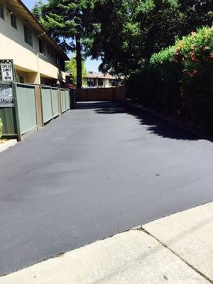 Freshly sealed apartments in walnut creek