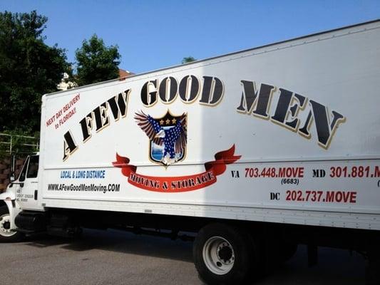 A Few Good Men Moving & Storage, LLC was founded with one goal in mind--to provide the best moving company in Maryland, Virgi...