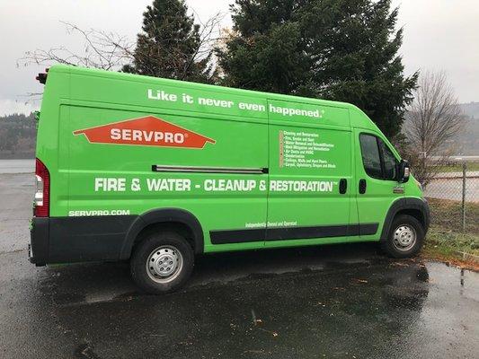 SERVPRO Van