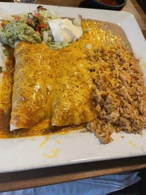 Enchiladas rancheras