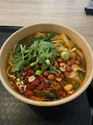 Liuzhou Soup noodles medium spicy