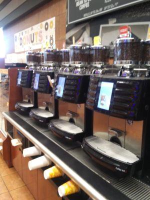 Coffee bean machines