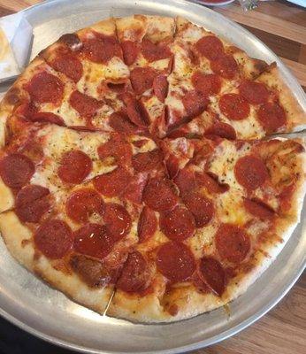 Pepperoni pizza