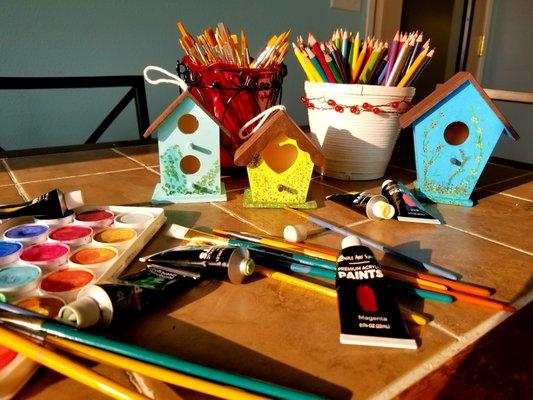 Visit The Art Studio for a fun hands on project that will wow your friends and family.