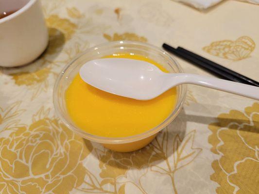 A most refreshing mango pudding!