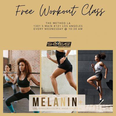 Melanin+ Body Sculpting Free Workout Class