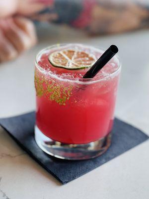 Prickly pear margarita