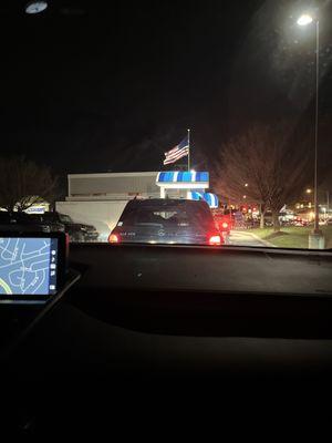 Drive Thru at Son's Ice Cream