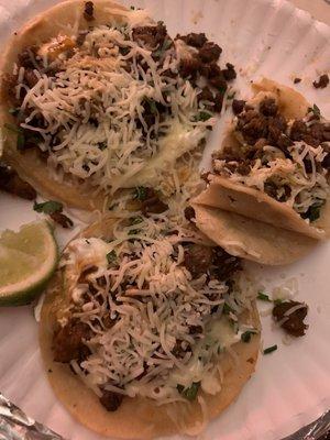 asada tacos 10/10 ‍