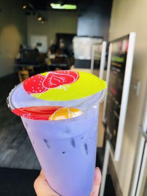 Taro milk tea