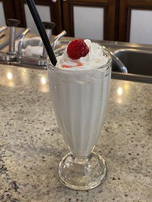 Creole cream cheese milk shake