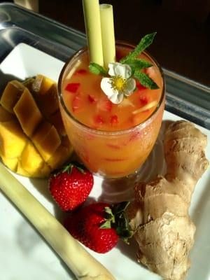 Strawberry Mango Jello Drink