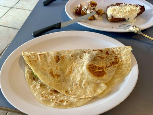 BALEADA SENCILLA + AGUACATE