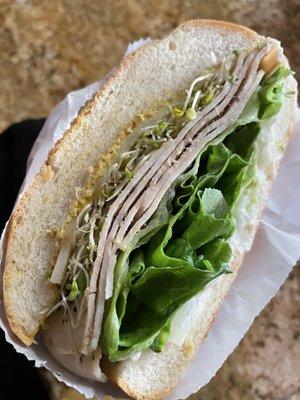 Peppered Turkey Sandwich