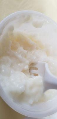 Delicious rice pudding