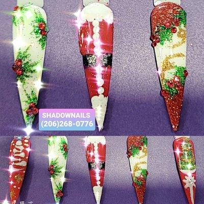 Christmas nails design