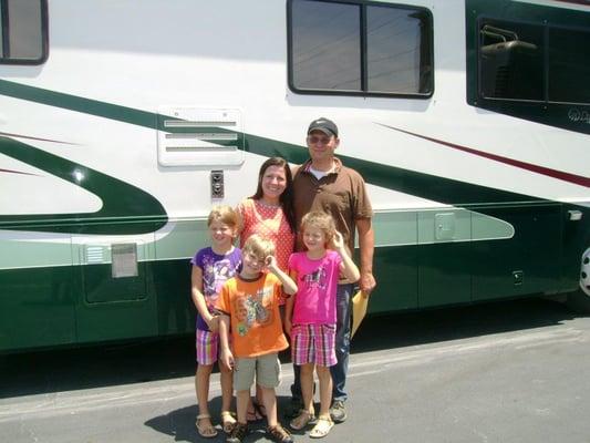 James and Susie and family, from Minnesota. Their first trip will be to the Glamis Sand Dunes in California!