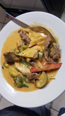 Red Curry Beef