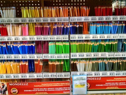 Great prices on colored pencils