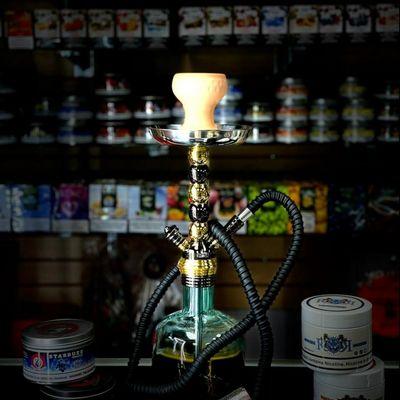 multiple Hookah's to choose from