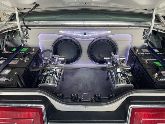 Custom subwoofer enclosure