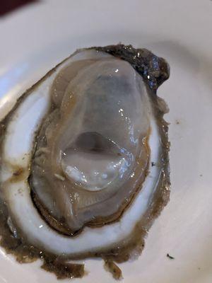 Happy hour steamed oyster