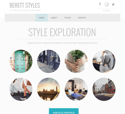 Berett Styles Website