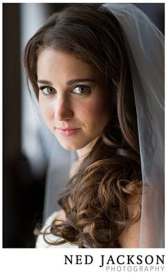 Wedding Hair by Priscilla Collins. I loved preparing her hair for her Wedding at The Liberty Hotel in Boston!...