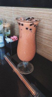 Strawberry Bubble Tea.