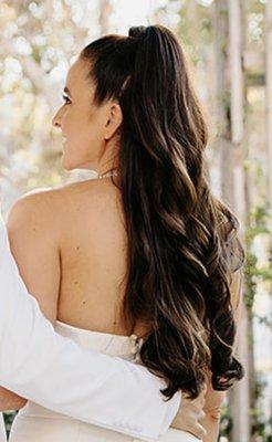 Bridal hair