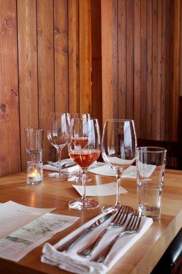 Greeting Pour at a Cooper Mountain Winemakers Dinner