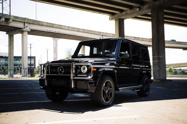 Fancy G Wagon Aligned and Upgraded by JP Euro in Dallas/Garland.