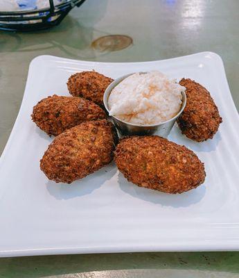 Falafel Appetizer w/ Taramasalata/Greek Caviar dip