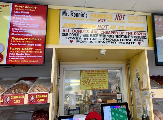 Mr Ronnie's Famous Hot Donuts