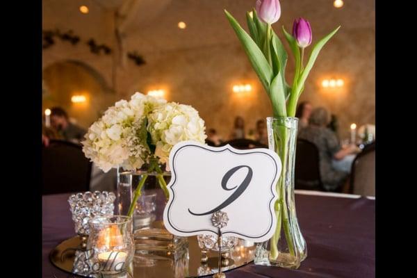 Centerpieces for guests tables