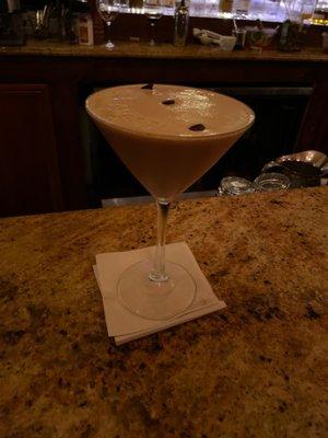 Espresso Martinis made by son Elie is the best in Delray Beach. Get yours made with Baileys and get ready for a great night!!