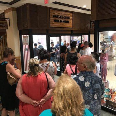 Dave's Ice Cream at the Ilikai in Waikiki.