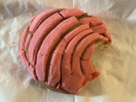 Conchas R Mexican pan dulce. Saw the bakery while we spent the day at antique stores.  .