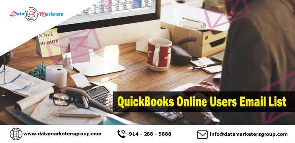 Avail updated and verified QuickBooks Online Users Email List from Data Marketers Group at https://www.datamarketersgroup.com/quickbooks-onl