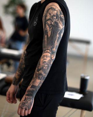 Christopher Nolan full sleeve left - Andy Pho