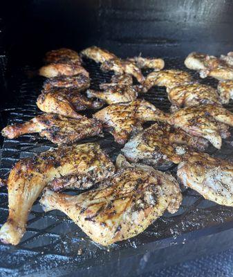 Smoked Chicken Quarters are available every Wednesday!