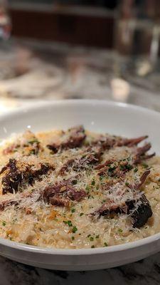 Braised rib risotto