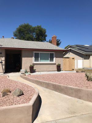 Whole house paint and re-stucco and window upgrades