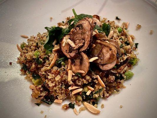 Quinoa with Mushrooms