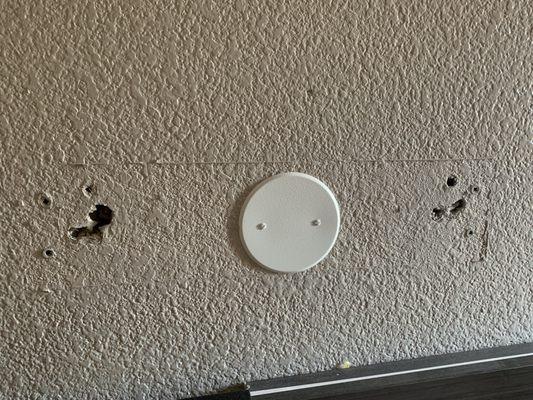 Holes in walls